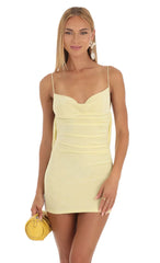 Feel The Sun Halter Sweetheart Skater Dress